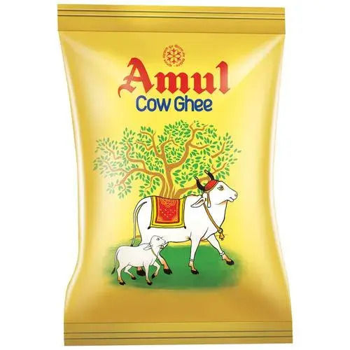 Healthy And Nutritious Cholesterol Free Rich In Vitamins White Fresh Amul Cow Ghee (500ml)