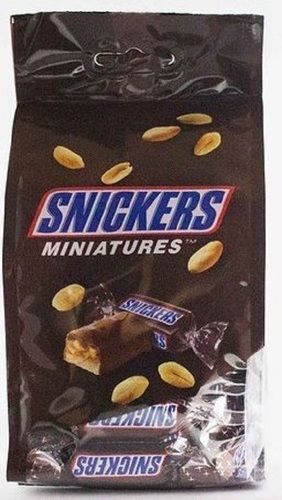 Mars Piece Snickers Miniatures, Tasty And Healthy, Quantity Per Pack : 220g