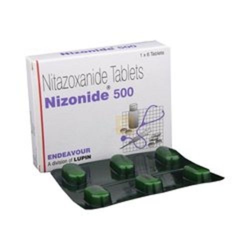 Nitazoxanide Tablets Nizonide 500Mg To Treat Diarrhoea Caused By Parasite Infections Of The Intestines Medicine Raw Materials