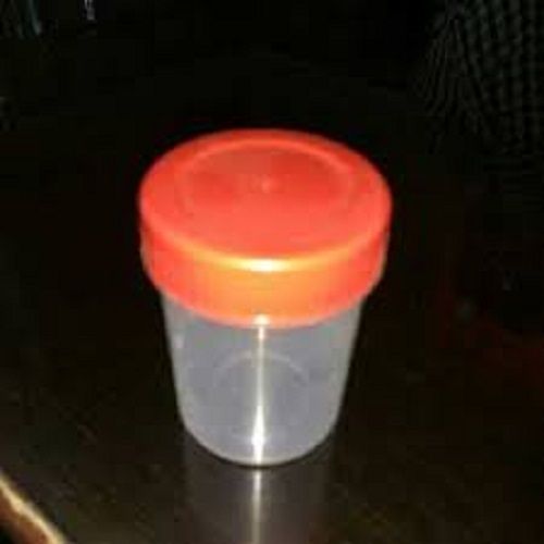 Portable Washable Lightweight Orange And White Color Plastic Container Capacity: 1 Liter/Day