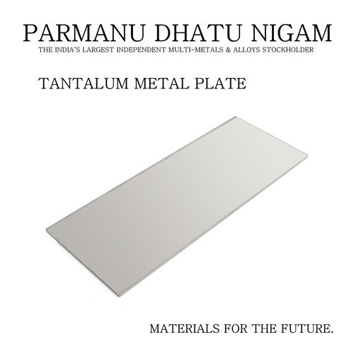 Metal Products Rectangle Shape, Rust Resistant, Tantalum Plate With High Tensile Strength