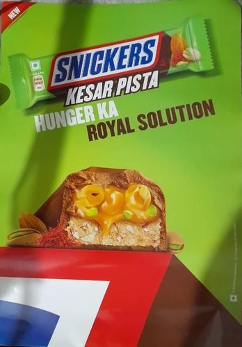 Snickers Kesar Pista Chocolate, Smooth And Tasty, Hunger Ka Royal Solution
