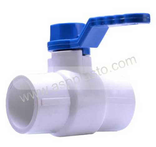 1-2 Inches Synthetic Pvc Ball Valve Used In Agriculture Sector