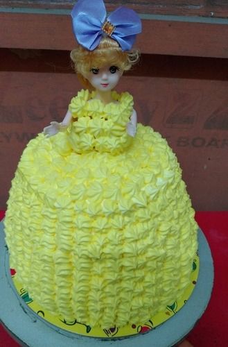 Lemon Berry Cake Sponge Cake Vanilla Flavour 1 Layer Round S ...