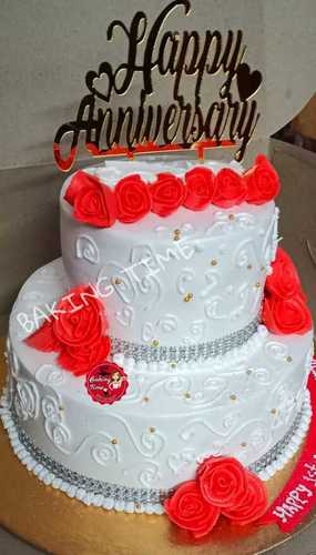 Happy Anniversary Cake | Online Cake Order In India | Kalpa Florist
