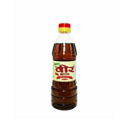 100% Pure And Organic Veer Mustard Oil For Cooking, Pack Size 1 Ltr