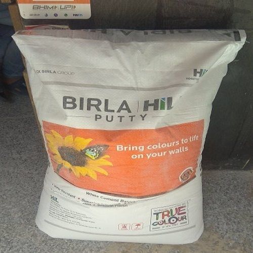 100% Pure White Color Birla Wall Putty, And Prevents The Growth Of Algae And Fungi