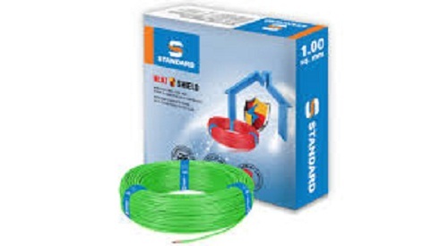 घरेलू और औद्योगिक कनेक्शन के लिए 2.5 वर्ग मिमी 90 मीटर ग्रीन पीवीसी एफआर इलेक्ट्रिक वायर आवृत्ति (मेगाहर्ट्ज): 50-60 हर्ट्ज (हर्ट्ज)