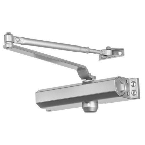 Silver Durabe Long Lasting Sleek Design Hydraulic Overhead Automatic Aluminium Door Closer