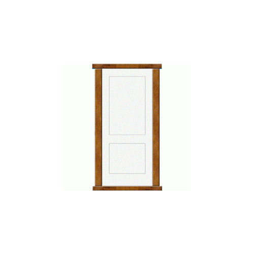 Eco Friendly Durable Long Lasting Rectangular Brown Wooden Door Frame