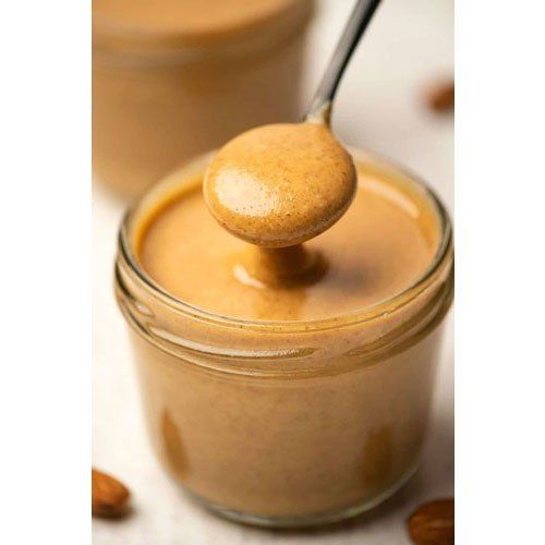 Brown Fresh And Healthy Almond Butter With High Nutritious Value And Taste