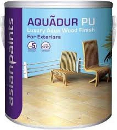 Low Odour Aquadur Pu Luxury Aqua Wood Finish Asian Paints For Exteriors