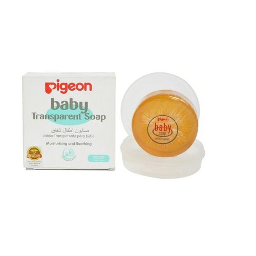 Pigeon Transparent Moisturising And Soothing Baby Soap Without Harsh Chemicals, 50 G Ingredients: Herbal