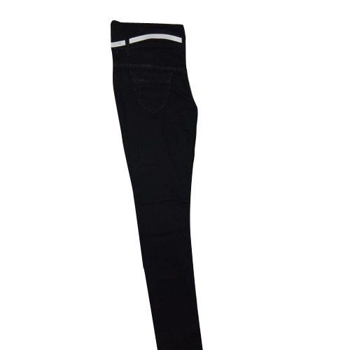 Resistance Against Shrinkage Colorfastness Full Length Black Color Ladies Jeans Age Group: >16 Years