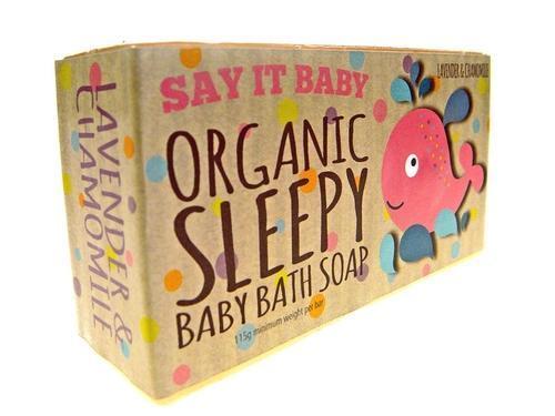 Shiny Lavender And Chamomile Organic Sleepy Baby Bathing Soap, 75 G Ingredients: Herbal