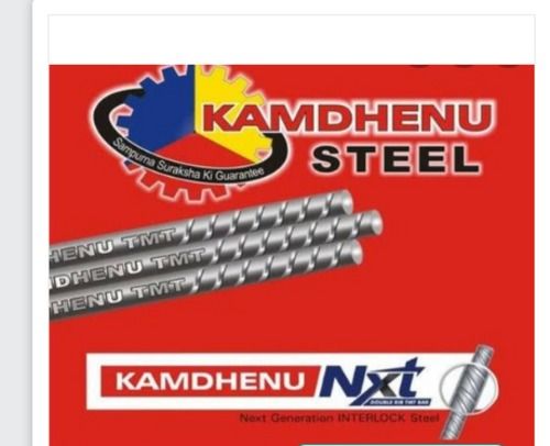 10mm Kamdhenu Nxt Double Rib Tmt Bar For Industrial, Manufacturing, Construction