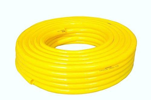 Yellow 90 Meter Pvc Garden Hose Water Pipe With Anti Leakage And Crack Properties