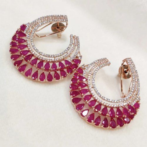 Buy online Ladies Earrings Pink Color from fashion jewellery for Women by  Manoj Cosmetic for 499 at 29 off  2023 Limeroadcom