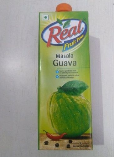 Delicious And Refreshing 100% Hygienic Real Fruit Power Masala Guava Juice (1 Litre)