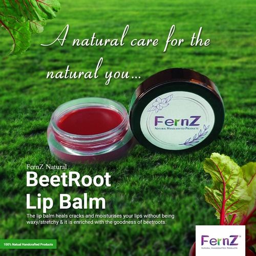 Frenz 100% Natural Herbal Beetroot Lip Care Balm For Personal Care