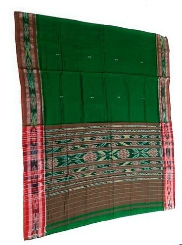 Kalamkari Printed Green Color Cotton Sarees For Party And Casual Wear