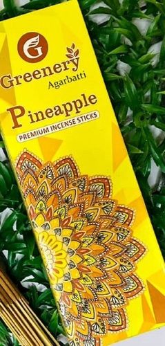 Solid Light Weight And Eco Friendly Greenery Pineapple Incense Premium Incense Sticks