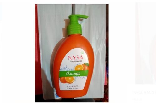 Skin Friendly 300 ml Orange Color Nysa Handwash Liquid For Home & Hotel