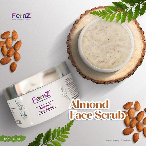 100% Natural Dead Skin Cell Removal, Cleanses Dirt Almond Face Scrub