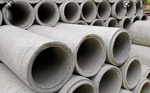 Cemented Water Drainage Rcc Pipe Sewerage Length 2-3 Meter Irrigation Silver Color Length: 120 Inch (In)