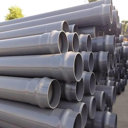 Black Grey Plastic Round Pvc Pipes With Tensile Strength And Lower Temperature Resistant