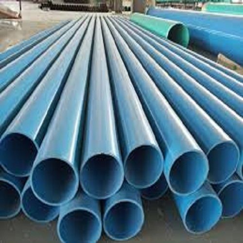 Hard Tube Blue Plastic Pvc Pipe For Plumbing Strong, Durable And Corrosion Resistant Length: 6  Meter (M)