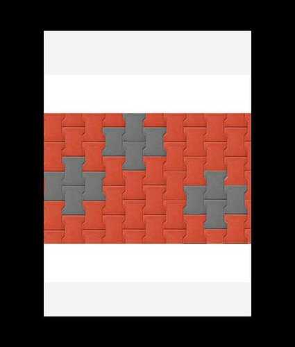 फर्श में प्रयुक्त हेक्सागोनल और स्क्वायर प्लेन रबर पेवर मोल्ड