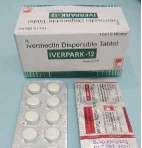 Iverpark-12 Ivermectin Dispersible 12mg Tablet 10x10, Is An Antiparasitic Medication