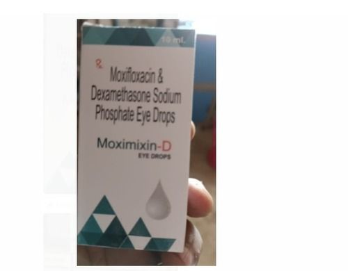 Moxifloxacin & Dexamethasone Sodium Phosphate Moximixin-D Eye Drop 