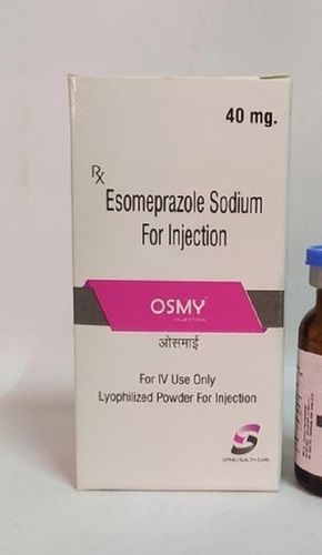 Osmy Esomeprazole Sodium For Injection 40mg For Iv Use Only Lyophilized Powder