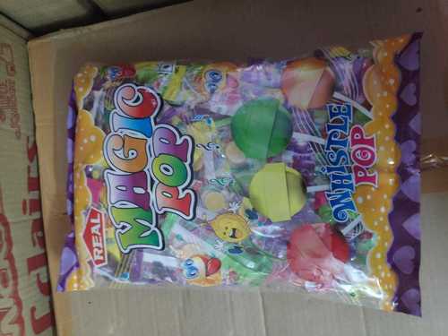 Real Magic Whistle Pop Flavored Spun Sugar Sweet Lollipop For Kids  Fat Contains (%): 14 Grams (G)