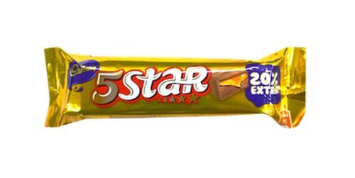 5 Star Sweet Delicious Taste Chocolate And Crunch Chewy Chocolate And Tasty 