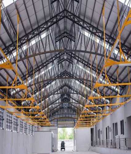 8-10 Feet Industrial Sheds With Durable And Temper Proof Roof Material: Steel