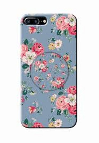 Amazing And Unique Designer Flower Gray Mobile Back Cover Body Material: Plastic