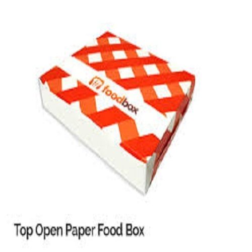 White and Orange Paper Packaging Boxes