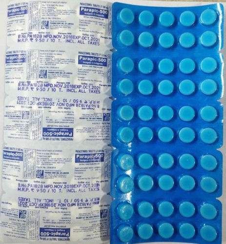 Parapic Paracetamol 500mg Tablet
