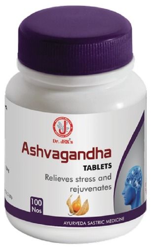 Ayurvedic Ashvagandha Tablets for Relieves Stress and Rejuvenates