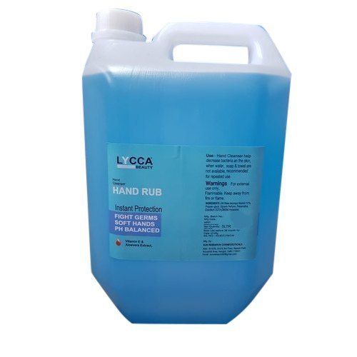 Blue Color, 75% Iso Propyl Alcohol Based Hand Sanitizer, Kills 99.9% Of Germs Age Group: Suitable For All Ages