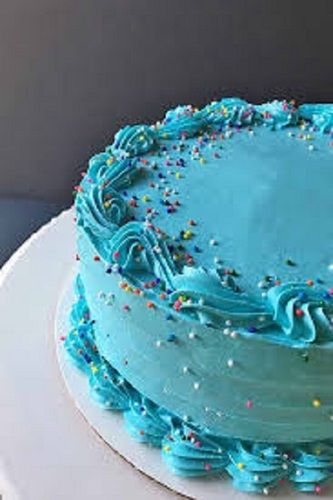 Baby Blue Pearl Cake | Custom Cakes – Honeypeachsg Bakery