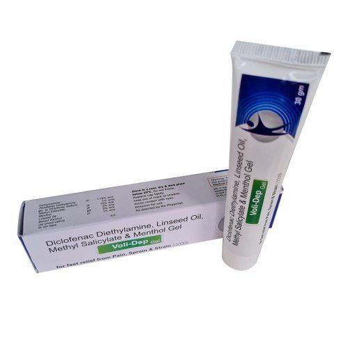 Diclofenac Diethylamine Linseed Oil Methyl Salicylate Menthol Gel