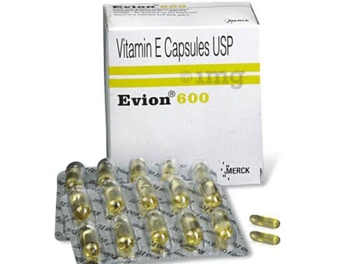 Evion 600 Mg Yellow Color Vitamin E Capsules Medicine Raw Materials at Best  Price in Ajmer | Lupin Pharmacy