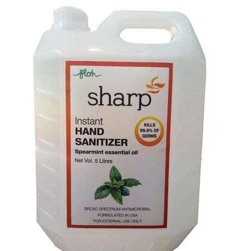 Instant With 70% Ipa Hand Sanitizer, Kills 99.9% Of Germs, Pack Size 5 Ltr Age Group: Suitable For All Ages