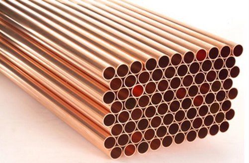 Mandev 1/4 To 3 Inch Round Cold Drawn Pure Copper Tubes Grade: Astm