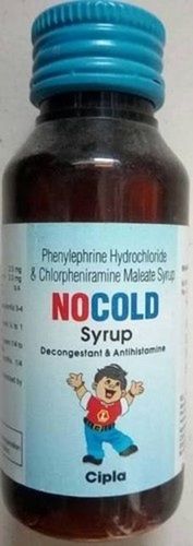 No Cold Phenylephrine Hydrochloride And Chlorpheniramine Maleate Syrup, 60ml