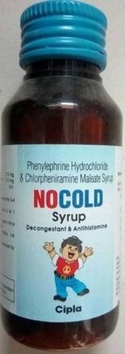 No Cold Phenylephrine Hydrochloride And Chlorpheniramine Maleate Syrup, 60Ml General Medicines